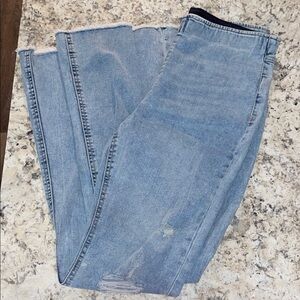 Tinseltown Light Blue Straight Leg Jeans